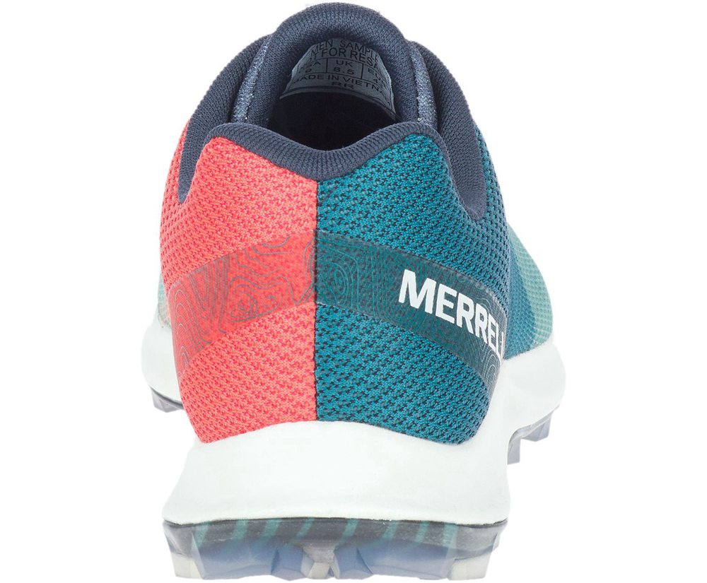 Merrell Sneakers Herre - Mtl Skyfire X White Mountains - Mintgrønne/Orange - GSQ287643